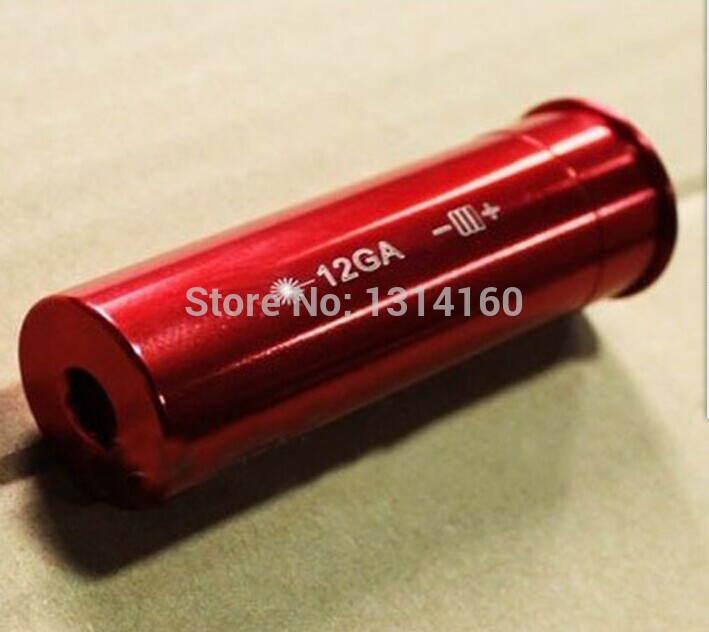 12 GAUGE 12 GA Cartridge Laser Bore Sighter Boresighter Red Sighting Sight Boresight Red Copper 12GA Shotgun FREE Shipping