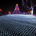 1.5x1.5M 3x2M 6x4M LED Net Mesh Fairy String Light Garland Window Curtain Christmas Fairy Light Wedding Party Holiday Light