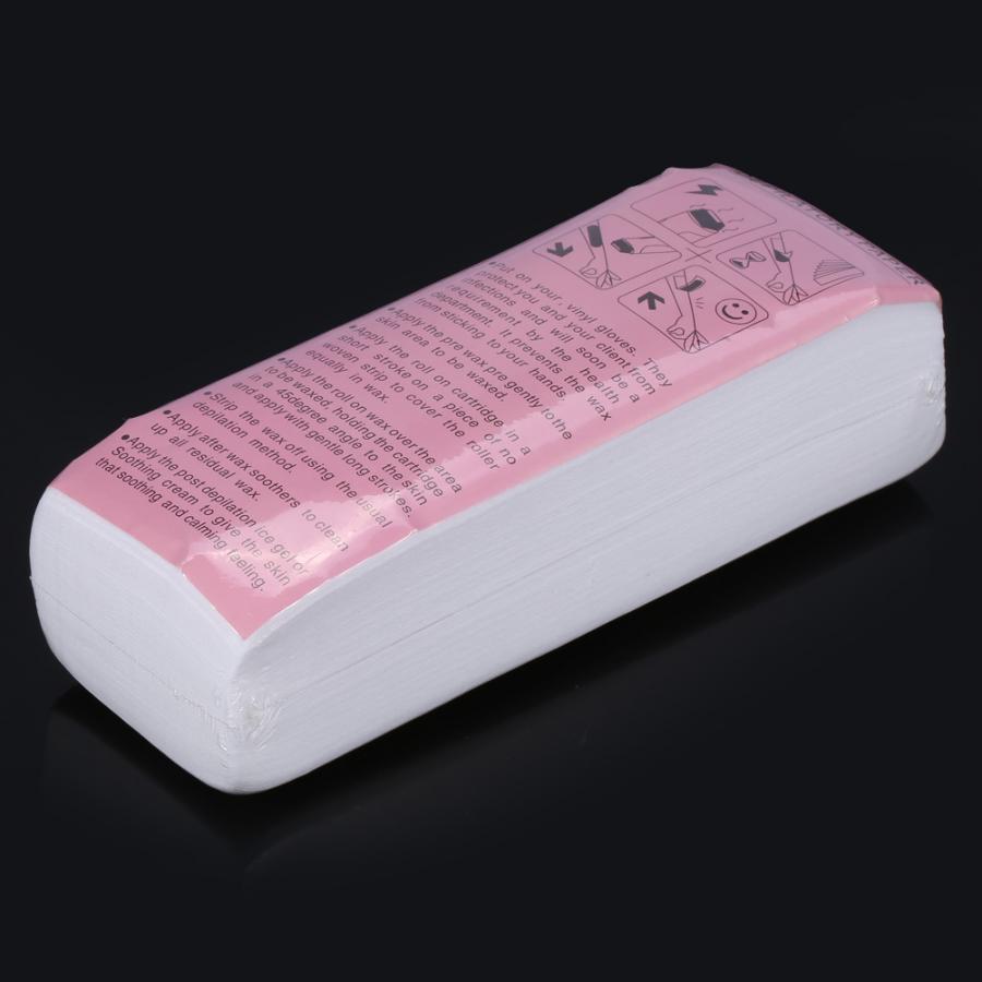 Depilation Strips 100Sheets/Bag Leg Arm Armpit Hair Removal Depilatory Nonwoven Epilator Waxing Strip Paper