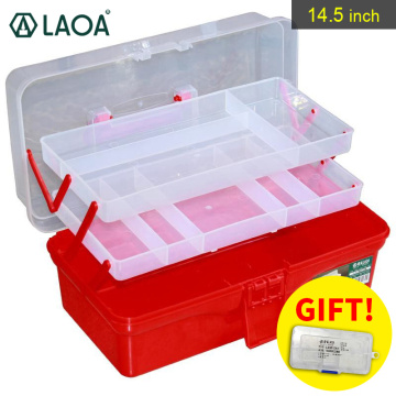 LAOA Colorful Folded Tool Box Work-box Foldable Toolbox Medicine Cabinet Manicure Kit Workbin For Storage