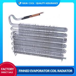 Customizable finned evaporator coil radiator