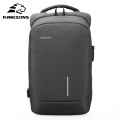 Kingsons New Laptop Backpacks with External USB Charging Laptop Backpack for Men and Women Business Travel Anti-thef Mochila