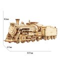 Robotime 3D Wooden Puzzle Toys Scale Model Vehicle Building Kits for Teens