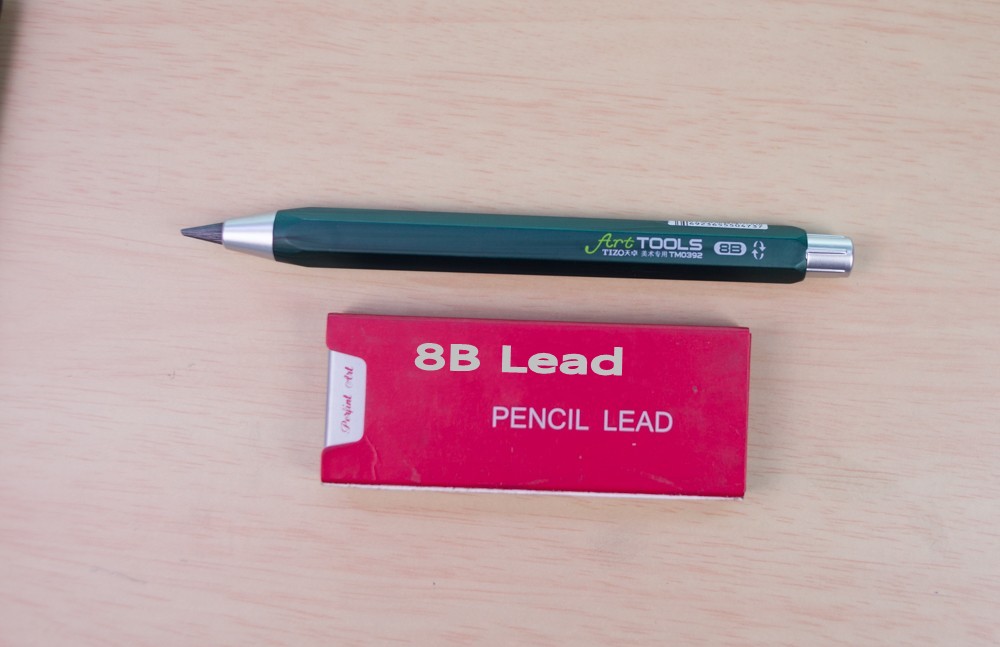5.6mm Mechanical Pencil 2B 4B 6B 8B and 5.6mm Mechanical Penci lead refill Sketching Pencil