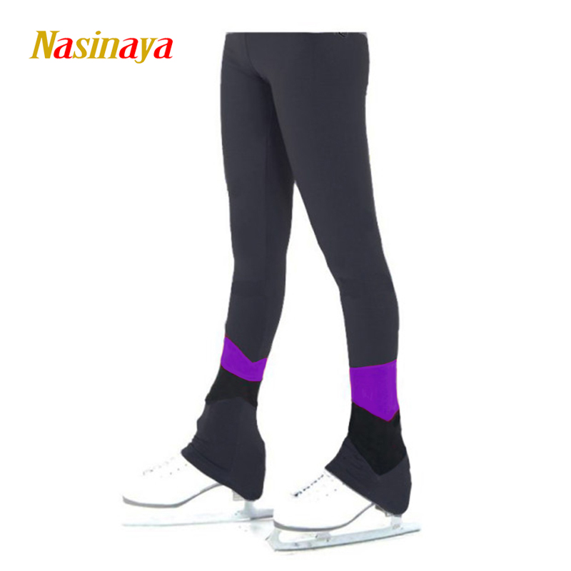 Customized Figure Skating pants long trousers for Girl Women Training Competition Patinaje Ice Skating Warm Fleece Gymnastics 24
