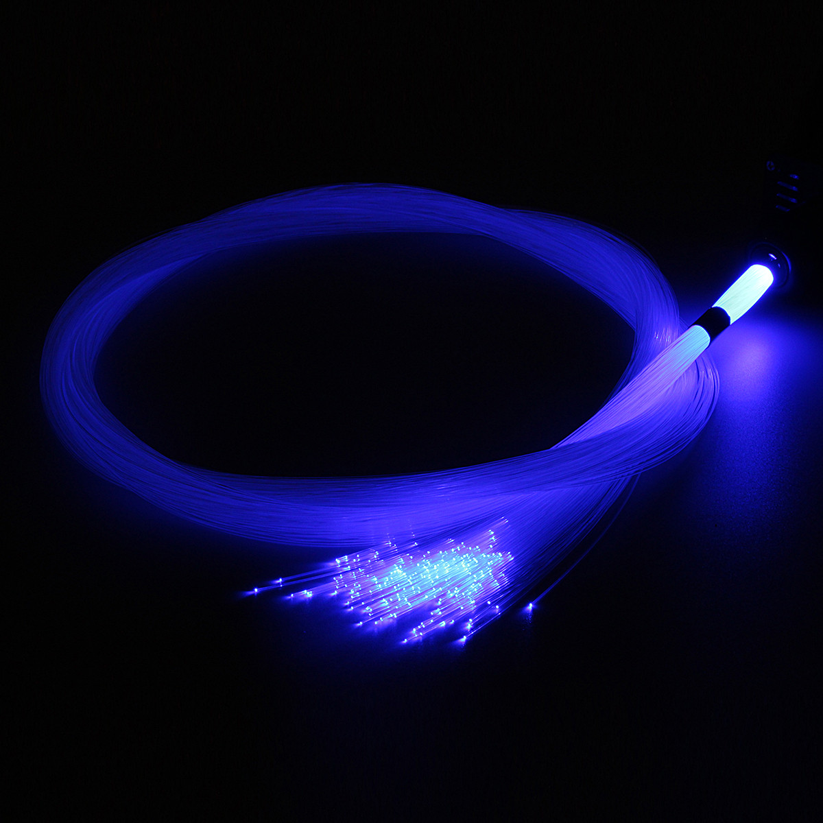 300pcs Optic Fiber Lights RGB Twinkle LED Fiber Optic Star Ceiling Light 2m*0.75mm Optical Fiber Cable (Only Fiber Cable)