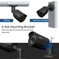 MOVOLS 12Pcs CCTV Camera Kit 2mp Outdoor Surveillance Kit 1080P IR Security Camera Video Surveillance System 16ch DVR Kits