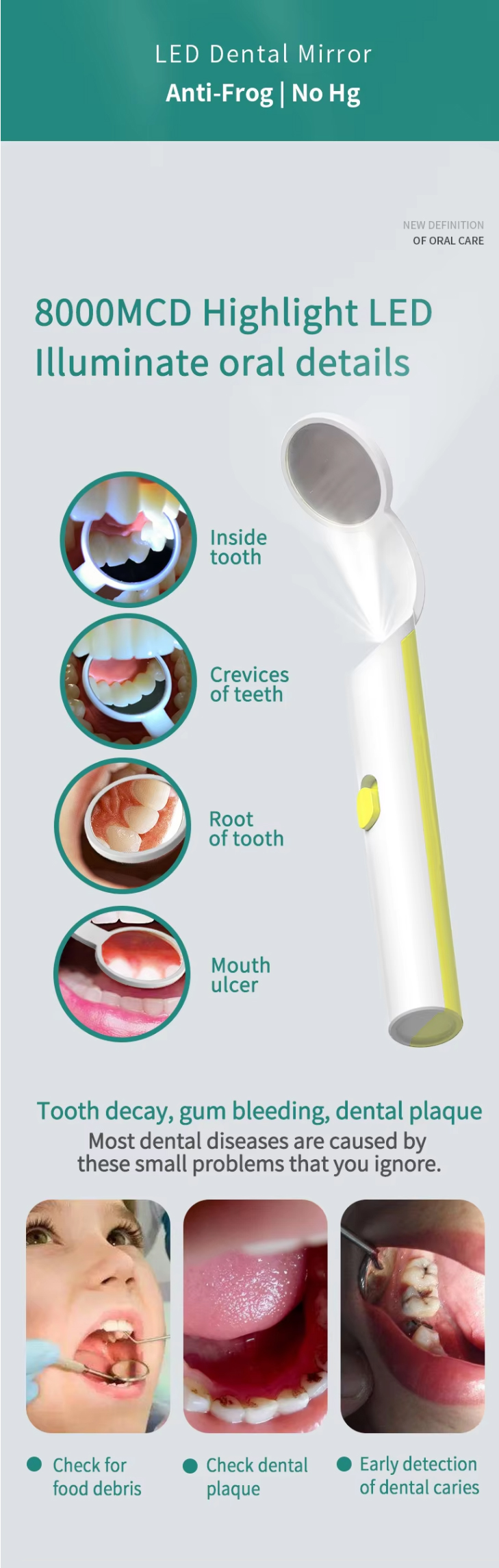 Oral Dental Exam Mirror (7)