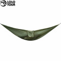 Portable Nylon Cloth Multifunction Camping Hammock Double Outdoor Hamac Sleeping Hamak Garden Hamaca With Carabiner And Ropes