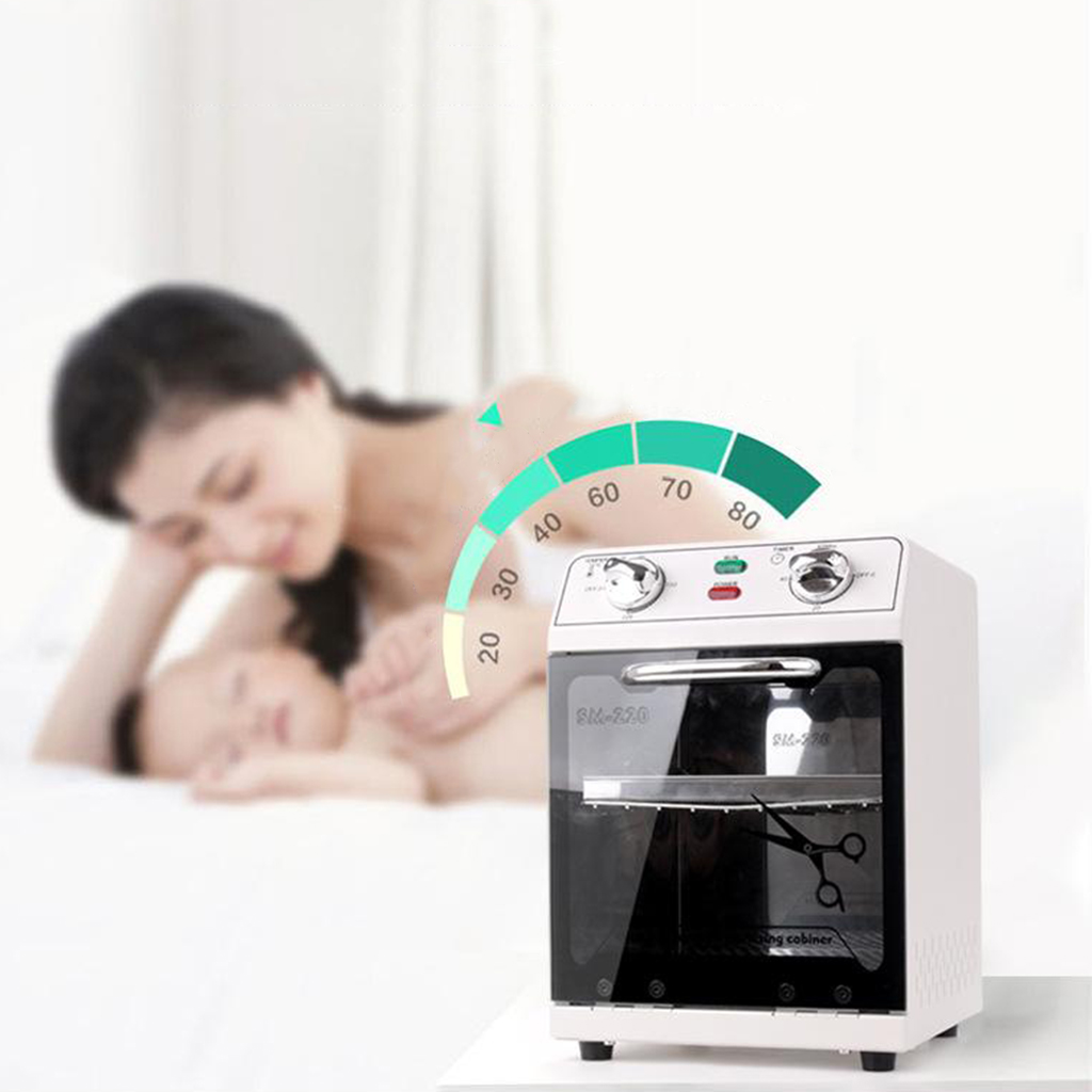 Tabletop Facial Towel Warmer Sterilizer Box Disinfection Hot Heater Cabinet Salon Spa Machine