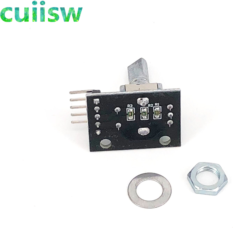 10pcs/lot Rotary Encoder Module Brick Sensor Development KY-040 for arduino