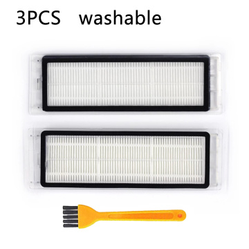 3pcs Washable Filter For Xiaomi Xiaomi Mijia 1/2 /1S Roborock S5 S6 Max S50 S60 Household Cleaning Tools & Accessories