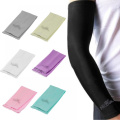 Hot Sun Protection Oversleeve Warmers Cycle Bike Golf UV Arm Sleeve Cover Running Cycling Driving Reflective Sunscreen Bands