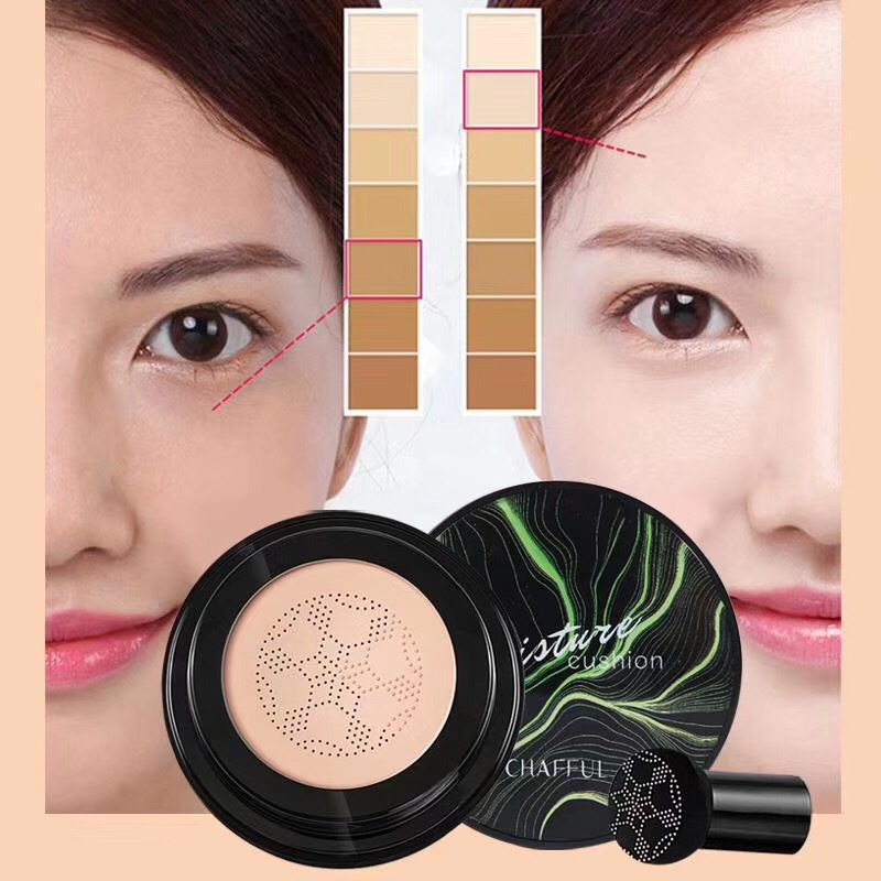 New Mushroom Head Make up Air Cushion CC Cream Women Makeup Gift Natural Brightening Waterproof Foundation Cosmetic TSLM2