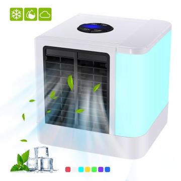 NEW Premium Air Cooler & Humidifier Portable Air Conditioner mini fans Air Conditioner Device 7 color lights