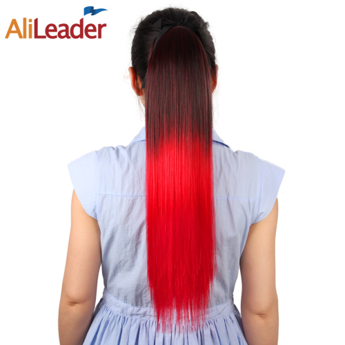 High Swoop Ponytail Ombre Straight Clip In Hairpiece Supplier, Supply Various High Swoop Ponytail Ombre Straight Clip In Hairpiece of High Quality