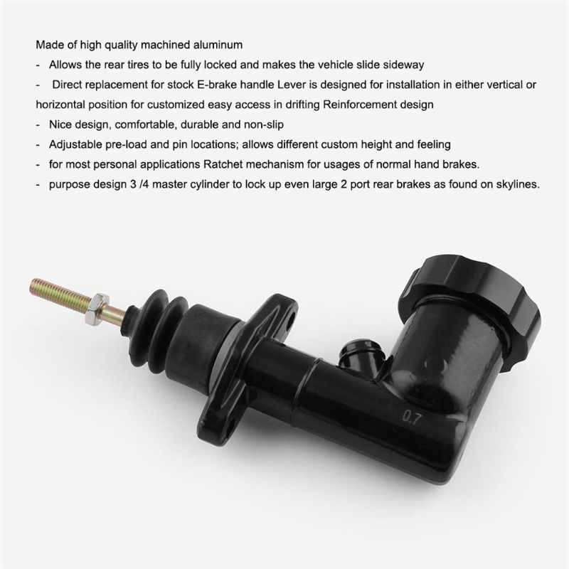 Car Hydraulic Electronic Pump Brake Integrated Handbrake Pump Assembly Bore 3/4 inch Auto Parts Vehicle Car Accessories