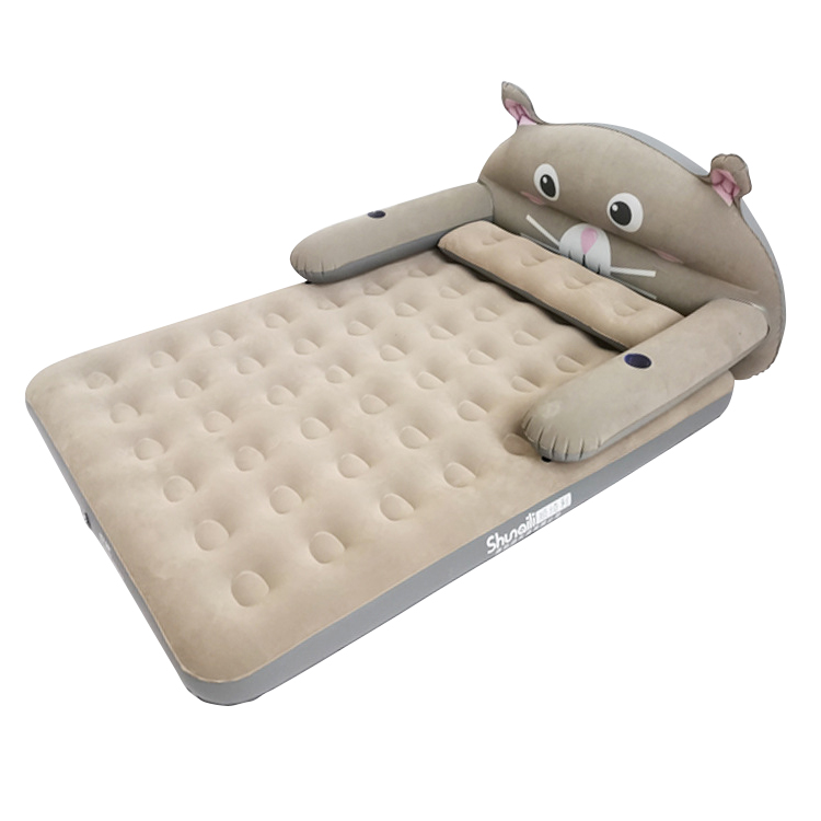 Inflatable Air Mattress Inflatable Bed Flocked Air Bed