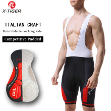 X-TIGER 8 Colors Cycling Bib Shorts Summer Coolmax 5D Gel Pad Bike Tights MTB Ropa Ciclismo Moisture Wicking Bicycle Pants