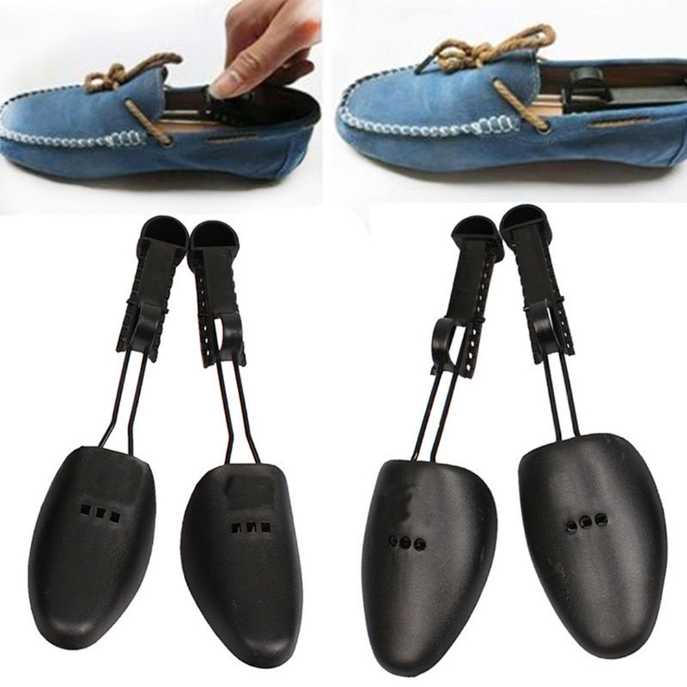 Wholesale 1 Pair Women Men Plastic Shoe Stretcher 2-Way Shoes Stretcher Tree Shaper Black