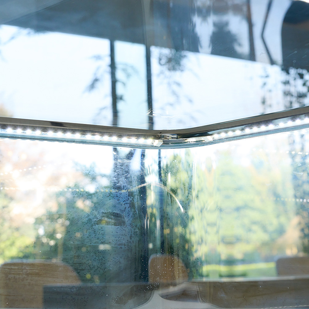 Gold Jewelry Display Cabinet