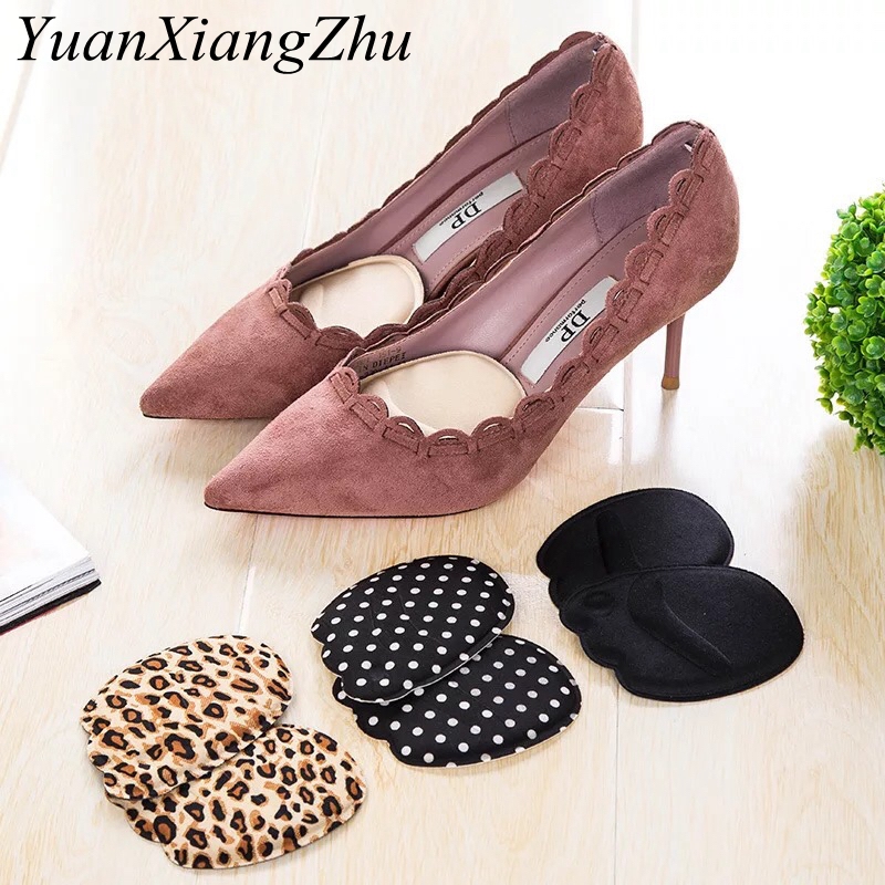 1Pair Soft High Heels Half Yard Mat Arch Only Eat Orthopedic Insert Insole Foot Forefoot Protection Pad Women