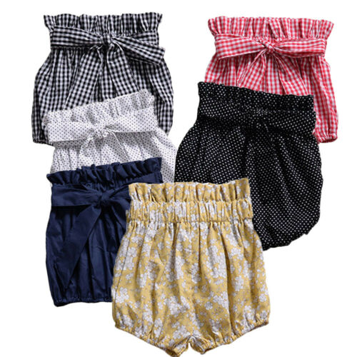 Casual Newborn Infant Baby Boy Girl Kids Pants Shorts Bottoms PP Bloomer Panties