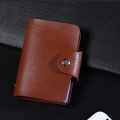 2020 New PU Leather Function 24 Bits Card Case Business Card Holder Men Women Credit Passport Card Bag ID Passport Card Wallet