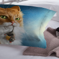 Denisroom 3D Cat and Dog Bedding Sets Cartoon Duvet Cover set twin king queen comforter sets Bedspreads DS81#