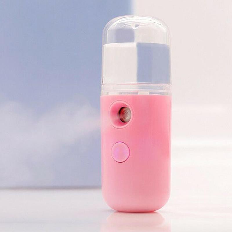 30ML Portable Mini Nano Sprayer USB Nebulizer Face Steamer Humidifier Hydrating Anti-aging Wrinkle Beauty Skin Care Tools