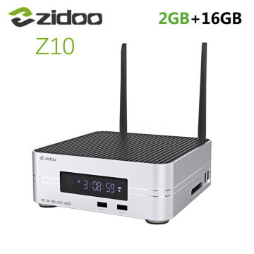 Zidoo Z10 Android 7.1 TV Box 1000M LAN 4K HDR Smart Set Top Box Realtek RTD1296 2GB RAM 16GB ROM Support 3.5