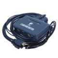 2-port HDMI KVM switch with cable extension to 50 meters EL-21UHC switch built-in cable 4K resolution supports various USB devic