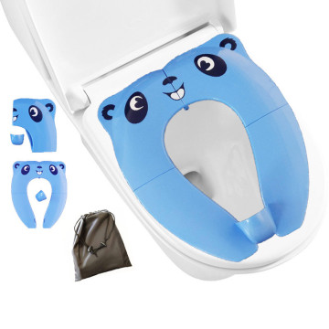Travel Use Baby Hotel Sample Toilet Potty Seat Child-Assisted Toilets Seat Cushion Foldable Toilet Cushion Folding Toilet Seats
