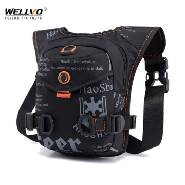 Men Waterproof Nylon Outdoor Cycling Leg Bags Multifunctional Sports Waist Bag Portable Chest Bag Quality Crossbody Bags XA670ZC