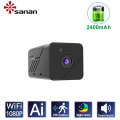 100% Wireless Home Security Mini IP Camera WiFi 1080P Full HD Battery Powered No light IR Night Vision PIR Human detection CCTV