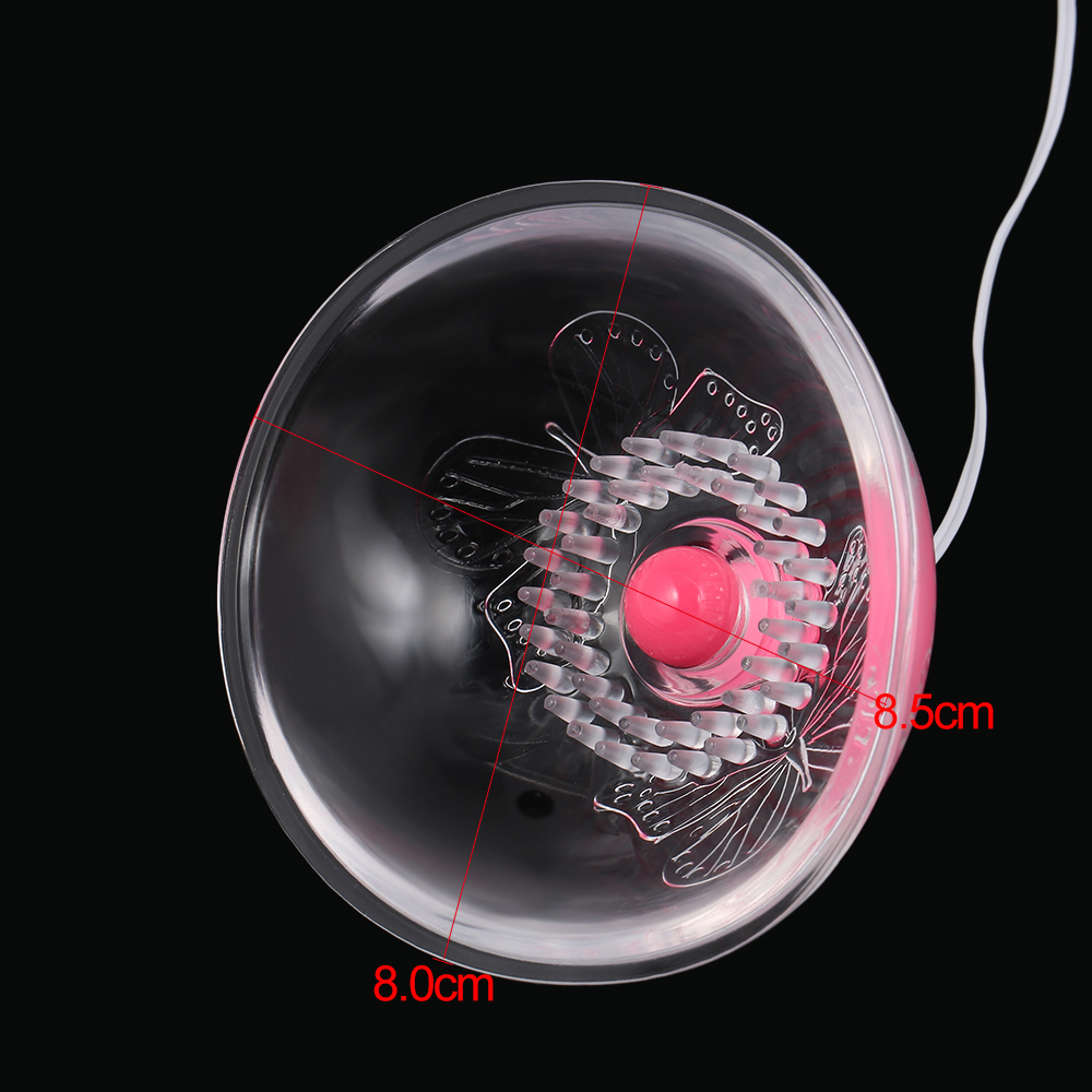 Vibration Breast Massager Enlarge Bust Nipple Stimulator Chest Enlargement 7 Modes Anti-Chest Sagging Breast Acupressure Therapy