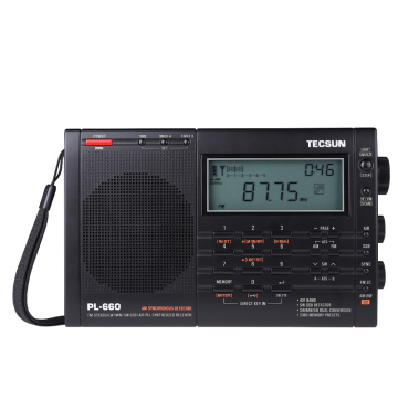 Tecsun PL-660 Portable High Performance Full Band Digital Tuning Stereo Radio FM AM Radio SW SSB I3-001