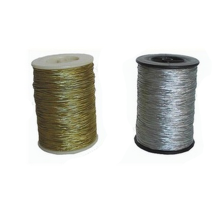 Cheap promotion silver metallic string for package