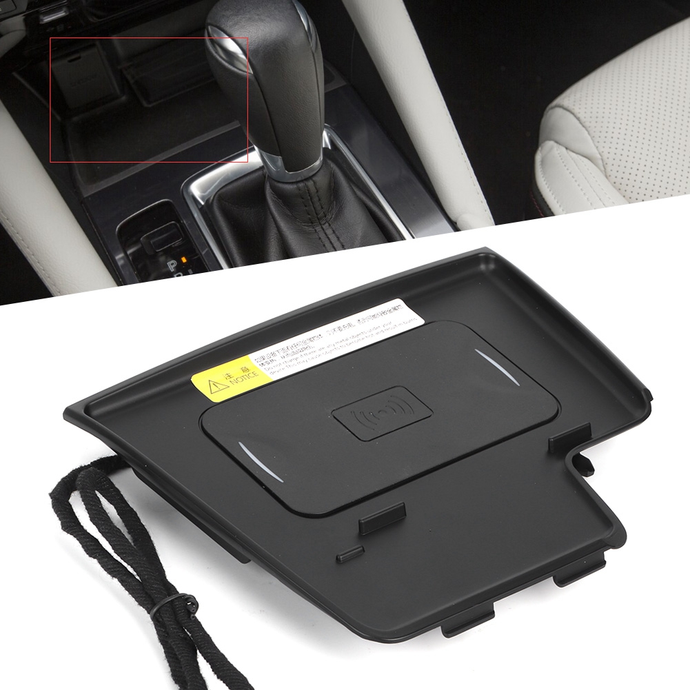 15W Car Wireless Charging Plate Console Phone Charger Tray Holder Fit for Mazda 6/ATENZA 2014-2018 Wireless Charger