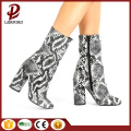 leopard print fashion women short boots