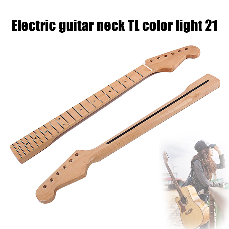 Electric Guitar Neck 21 Fret Wooden Retro Musical Instrument Replacement Accessories XR-Hot