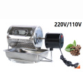 Electric Coffee Bean Roaster Stainless Steel Roller Type Baking Machine Grain Roasting Machine