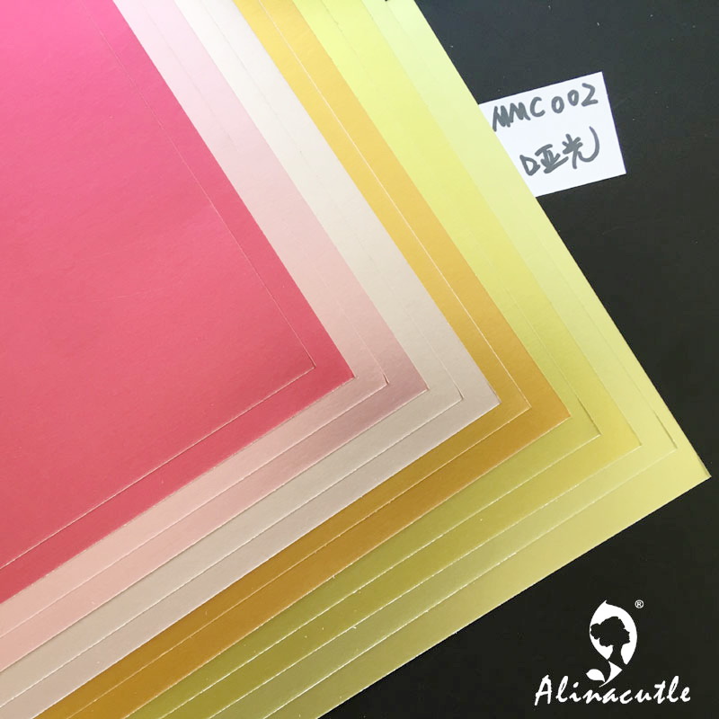 6 colors x 2sheet Cardstock Paper Card Stock Citrus colors Satin A4 250gsm Scrapbooking paper pack craft Alinacraft