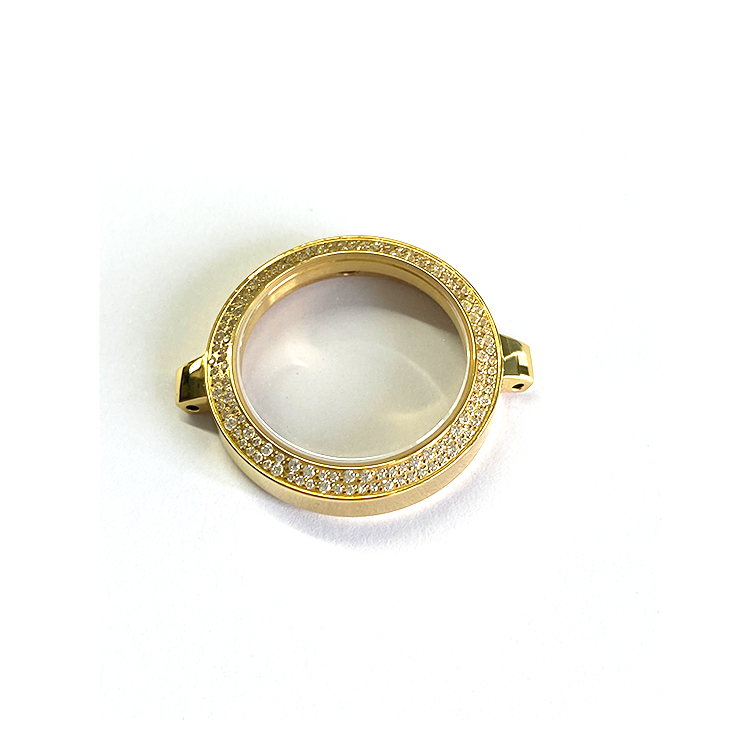 brass jewelry watch case