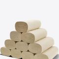 16 Rolls Bathroom Toilet Paper Water Absorbtion Paper Soft Roll Paper Bamboo Pulp Coreless Tissue Paper For Home Hotel Toilet