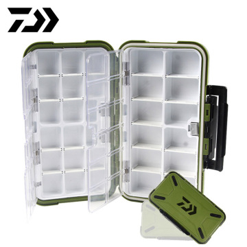 Multifunctional DAIWA Waterproof Fishing Tackle Box Shockproof Lattice Box Storage Fishing Lure Spoon Hook Bait Fishing Gear Box