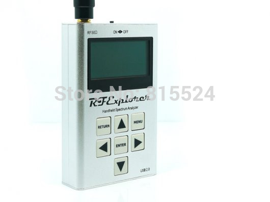 RF Explorer Model USB Digital Spectrum Logic Analyzer Oscilloscope 112KHz-100MHz WSUB1G Handheld Digital Spectrum Analyzer