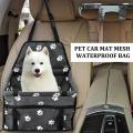Portable Pet Dog Car Stowing Tidying Hanging Mesh Bag Waterproof Cat Puppy Seat Safe Holder Pad Mat