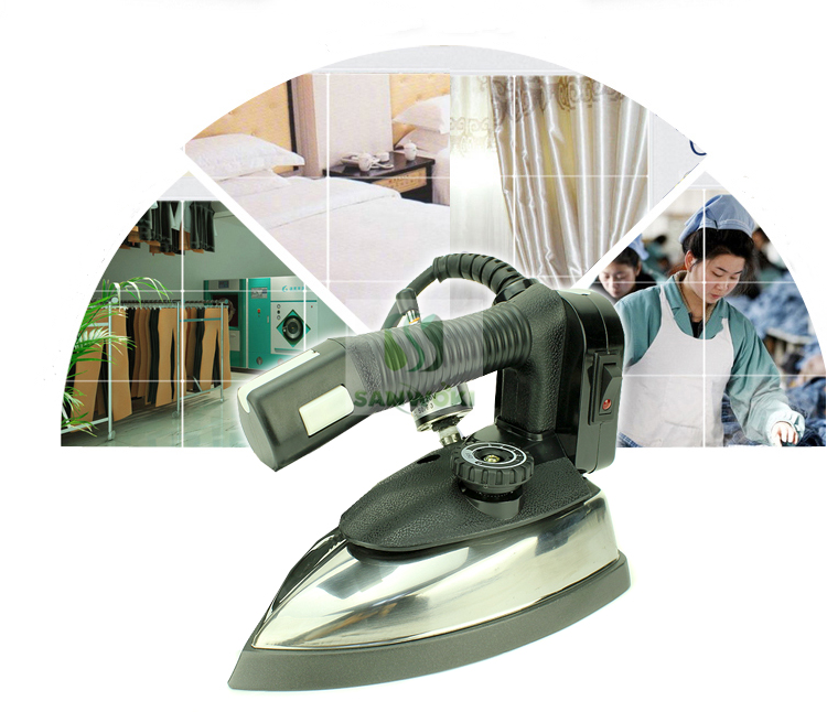 1200w Electric Garment Steamer Steam Iron For Clothes Steam Generator Road Irons Ironing non-stick coating Soleplate 5 gears
