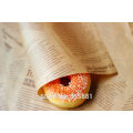 Brown english printing greaseproof Packaging paper baking paper candy wrappers